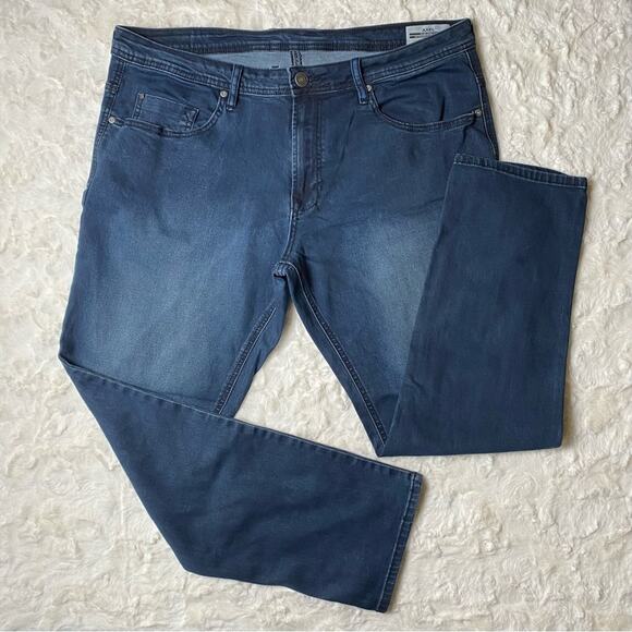 Buffalo David Bitton Men’s Axel Slim Stretch Jeans Dark Wash Size 38x30 - Picture 1 of 10